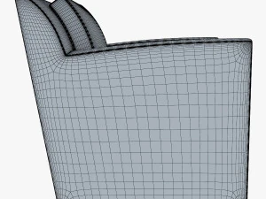 entrada lounge chair 3D Model