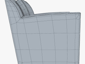 entrada lounge chair 3D 모델