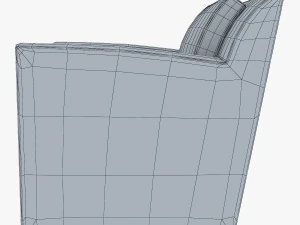 entrada lounge chair 3D Model