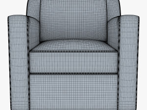 entrada lounge chair 3D 모델