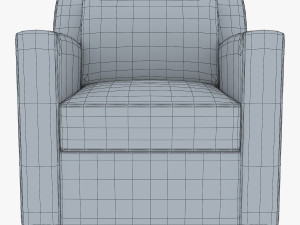entrada lounge chair 3D 모델