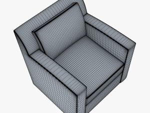 entrada lounge chair 3D 모델