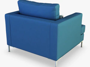 sill&oacute;n karea Modelo 3D