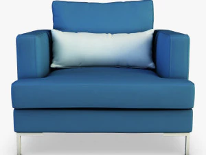 sill&oacute;n karea Modelo 3D