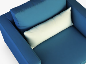 karea armchair 3D-Modell