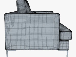 sill&oacute;n karea Modelo 3D