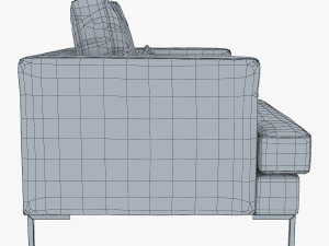 karea armchair 3D-Modell