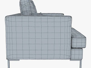 sill&oacute;n karea Modelo 3D