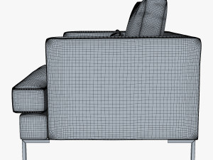 karea armchair 3D-Modell