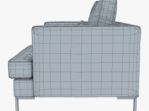 sill&oacute;n karea Modelo 3D