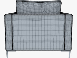 karea armchair 3D-Modell