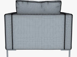 sill&oacute;n karea Modelo 3D