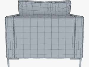 karea armchair 3D-Modell
