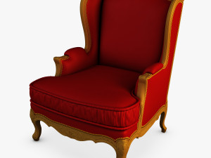 provasi fontaine pr2732-407 armchair Modelo 3D