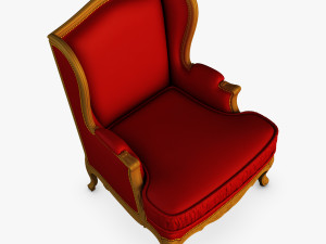 provasi fontaine pr2732-407 armchair 3D Model