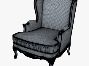 provasi fontaine pr2732-407 armchair 3D Model