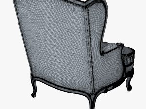 provasi fontaine pr2732-407 armchair 3D Model