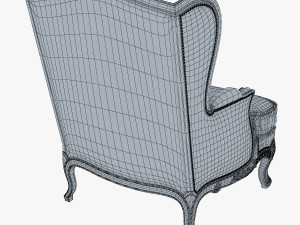 provasi fontaine pr2732-407 armchair 3D Model