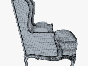 provasi fontaine pr2732-407 armchair 3D Model