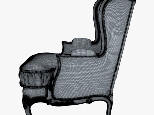 provasi fontaine pr2732-407 armchair 3D Model