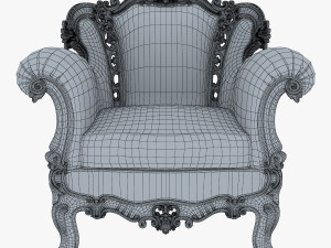 rolnstreen armchair Modelo 3D