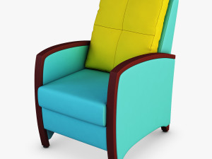tiffany armchair 3Dモデル
