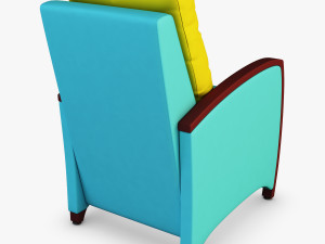 tiffany armchair 3D Модель