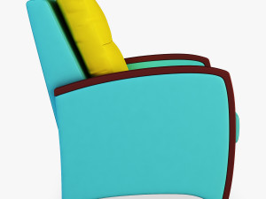 tiffany armchair 3D Модель