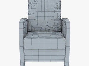 tiffany armchair 3D Model