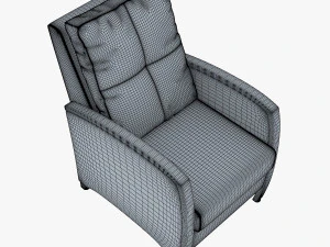 tiffany armchair 3D Model