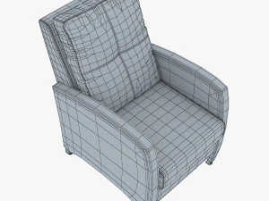 tiffany armchair 3D Model