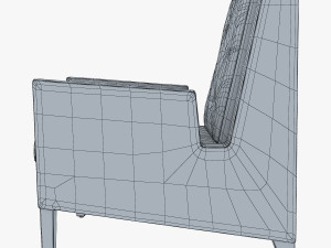 geo armchair 3D 模型