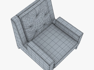 geo armchair 3D 模型