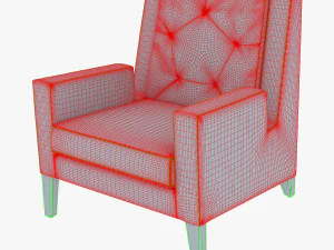 geo armchair 3D Model