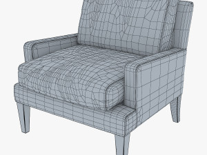 corsa armchair Modelo 3D