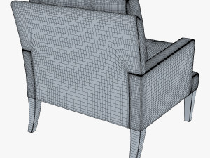 corsa armchair Modelo 3D