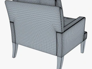 corsa armchair 3D Model
