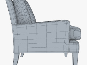 corsa armchair Modelo 3D