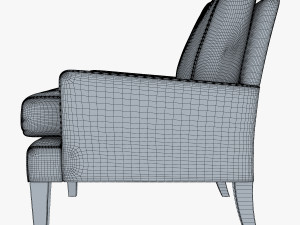 corsa armchair Modelo 3D