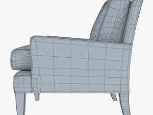 corsa armchair Modelo 3D