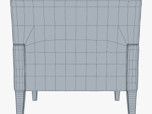 corsa armchair Modelo 3D