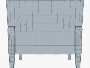 corsa armchair 3D Model