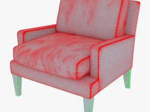 corsa armchair 3D Model