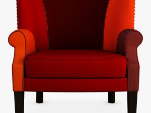 casis armchair 3D मॉडल