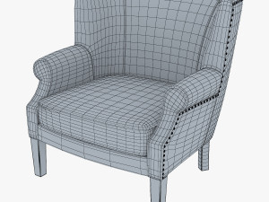 casis armchair 3D मॉडल