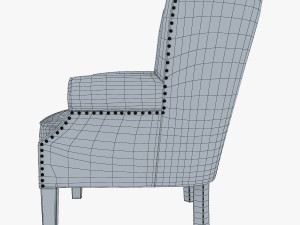 casis armchair 3D मॉडल
