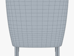 casis armchair 3D मॉडल