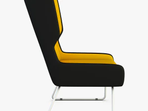 trainy armchair 3D Model