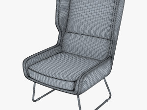 trainy armchair 3D Модель