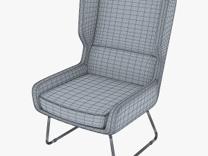 trainy armchair 3D Модель